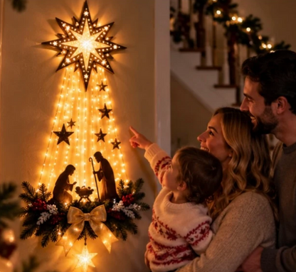 Nativity Star Wall Light